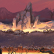 Volcano - Game Background - GraphicRiver Item for Sale